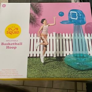 Inflatable basketball hoop nib